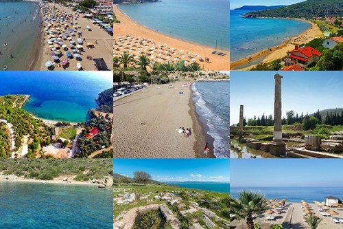 Gümüldür Plajları ve Gümüldür Koyları